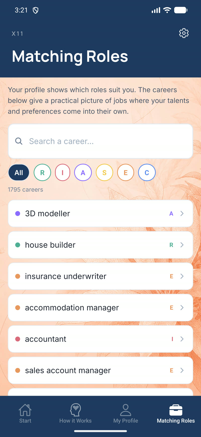 Ikzelf — matching careers